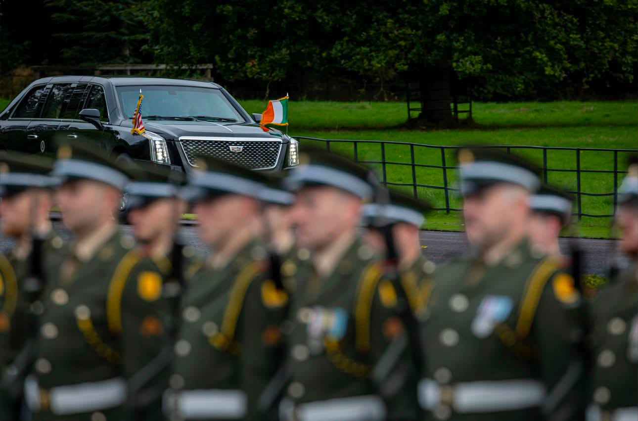 The photograph accompanying IDFVN’s Facebook article on the Trump security operation.